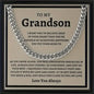 Inspirational Grandson Necklace 