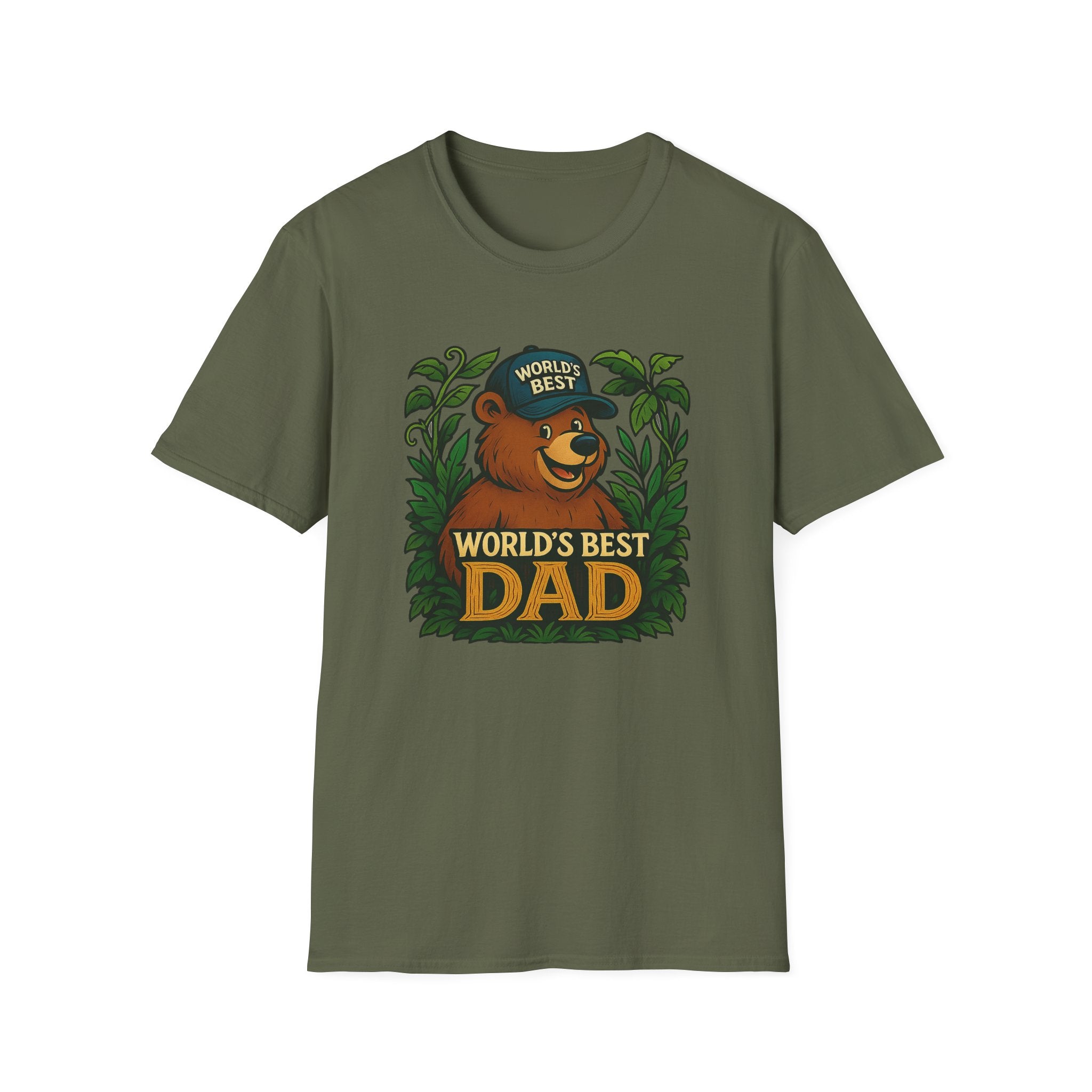 The 'World's Best Dad' Bear Hug T-Shirt