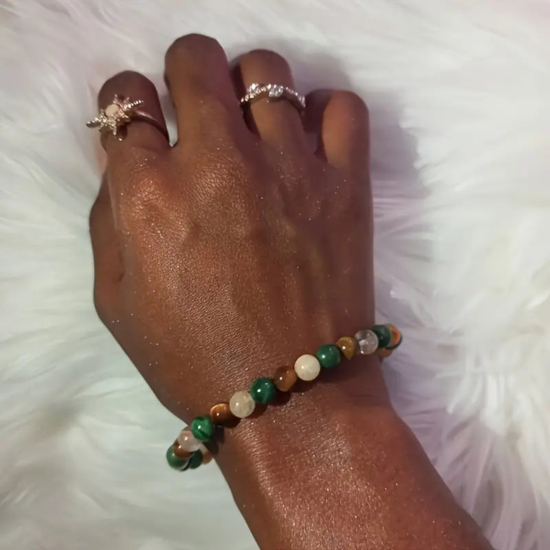 Abundance & Prosperity Gemstone Bracelet 