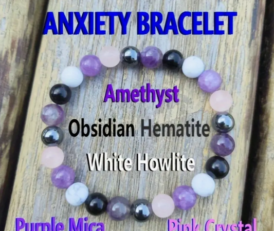 Multistone Anxiety Relief Bracelet 