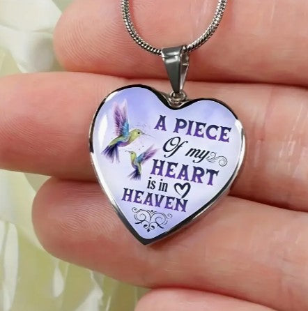 A PIECE OF MY HEART NECKLACE 