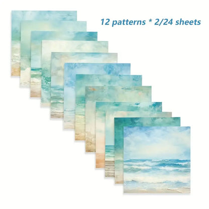Coastal Serenity Decorative Paper Collection