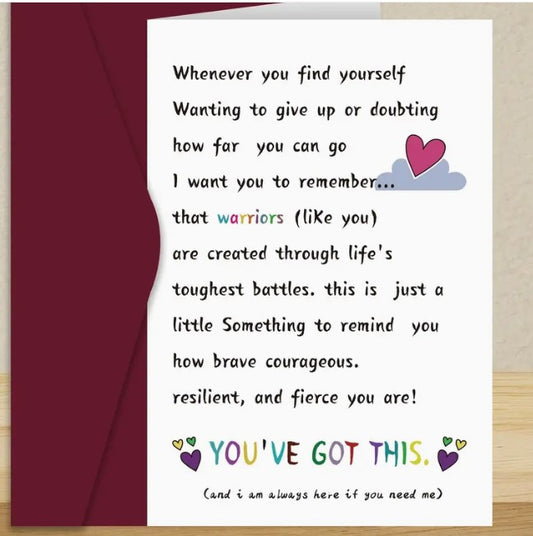 "You've Got This" Greeting Card 