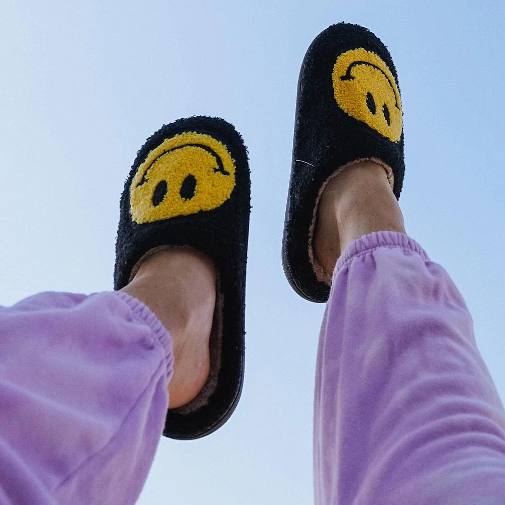 Smile Stride Cozy Slippers