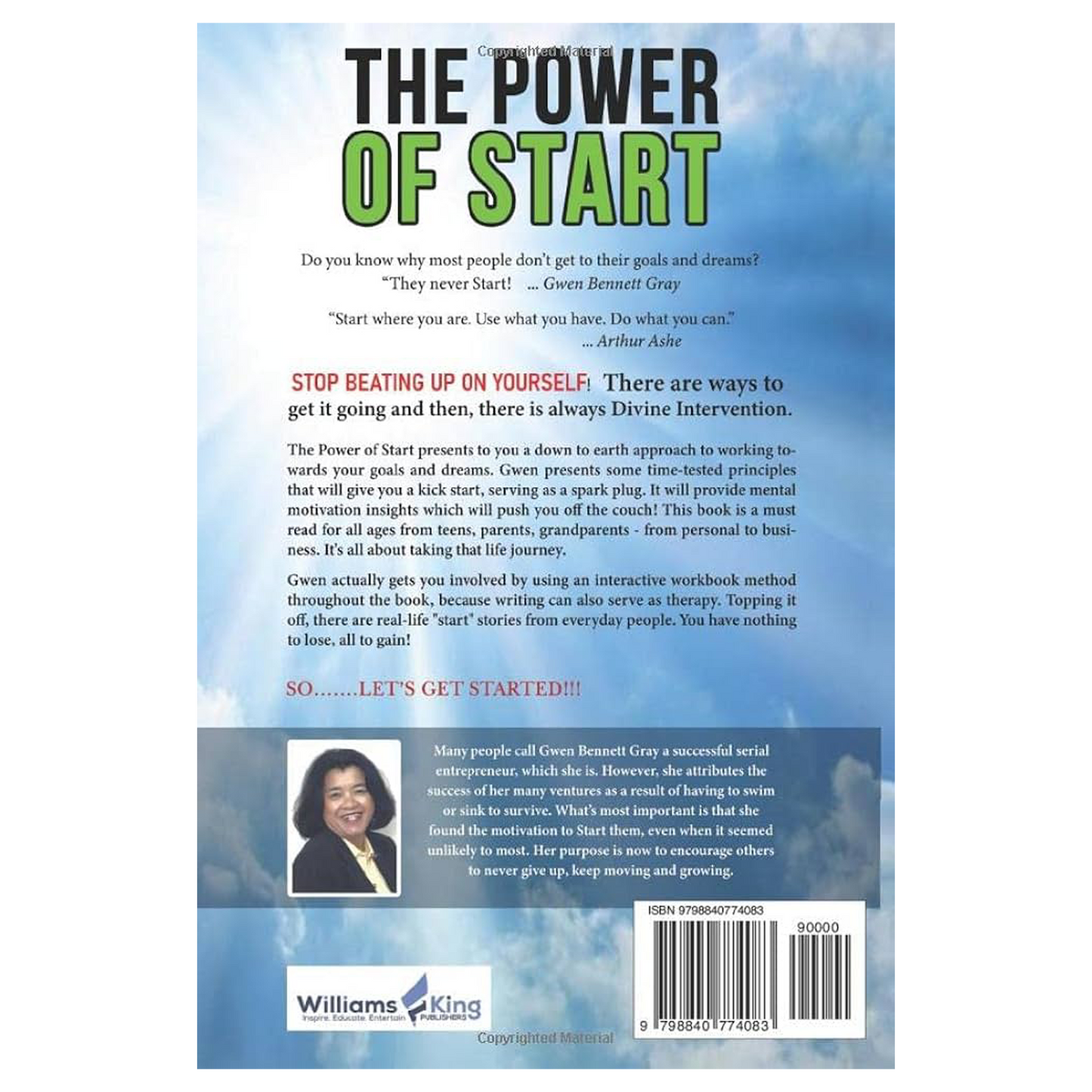 The Power of Start by Gwen Bennett Gray