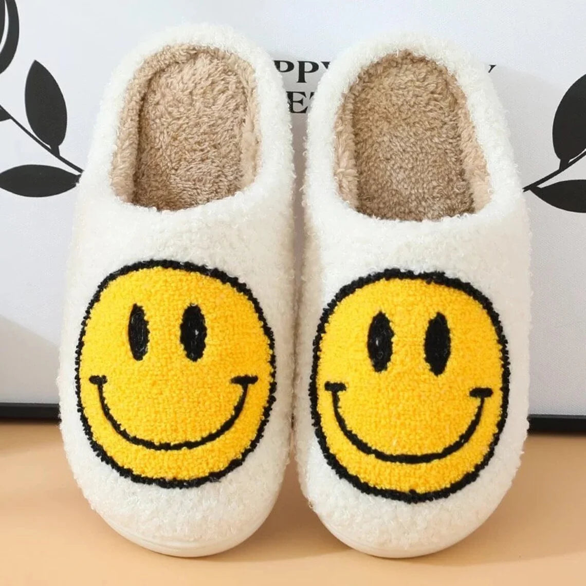 Smile Stride Cozy Slippers